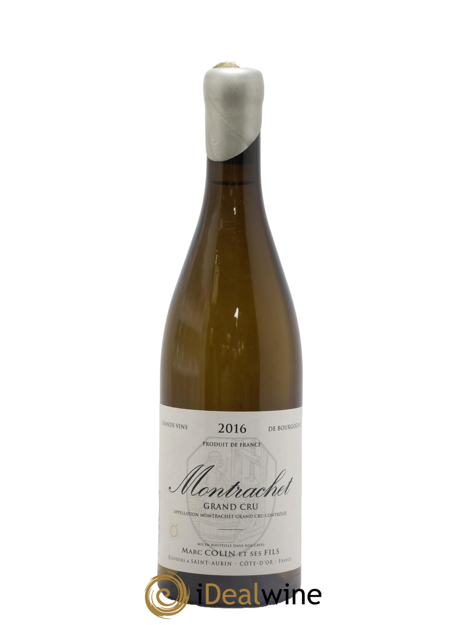 Montrachet Grand Cru Marc Colin & Fils 2016 - Lot de 1 bouteille - 1