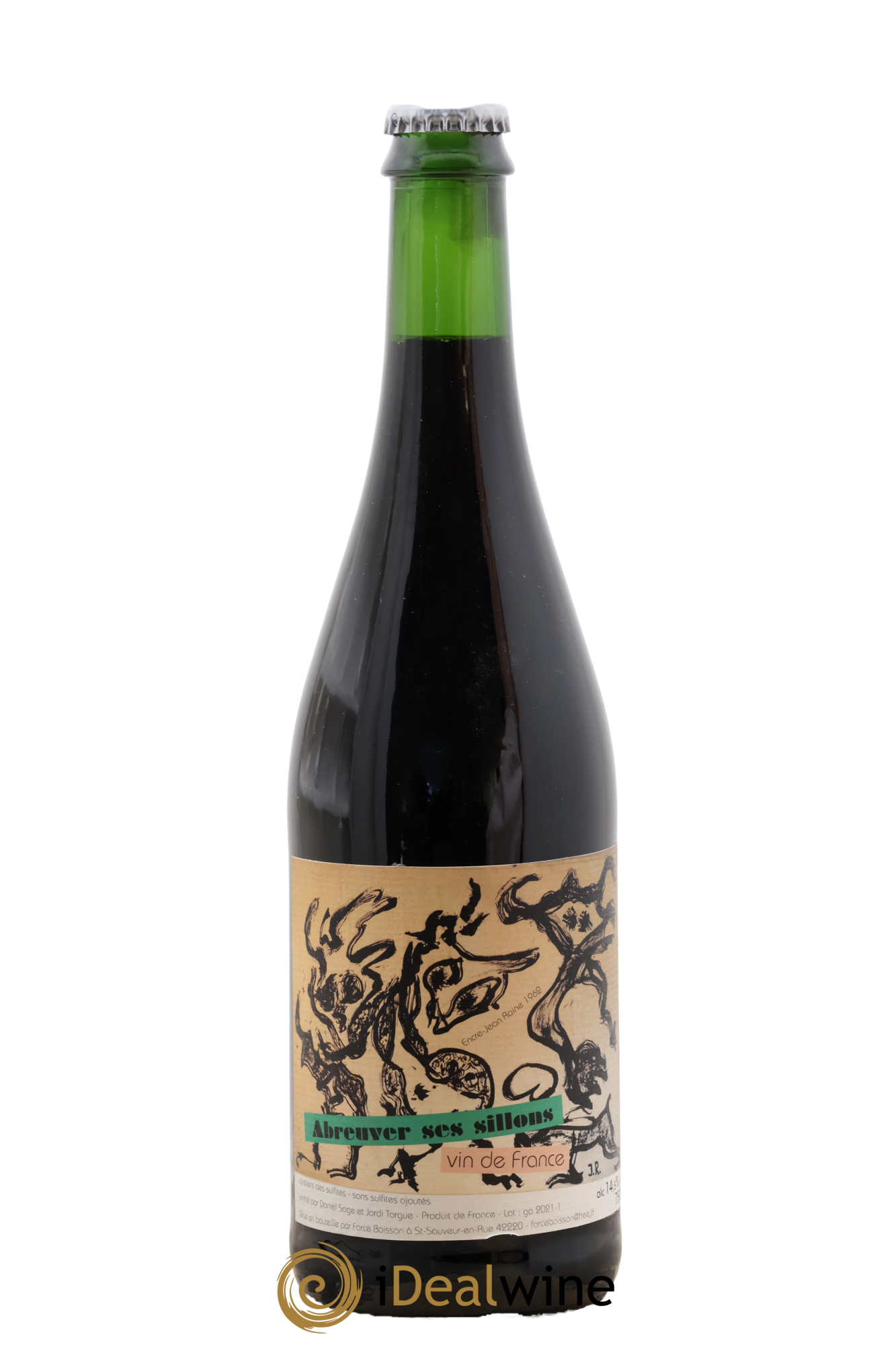 Vin de France Abreuver ses sillons Daniel Sage 2020 - Lot of 1 bottle - 0
