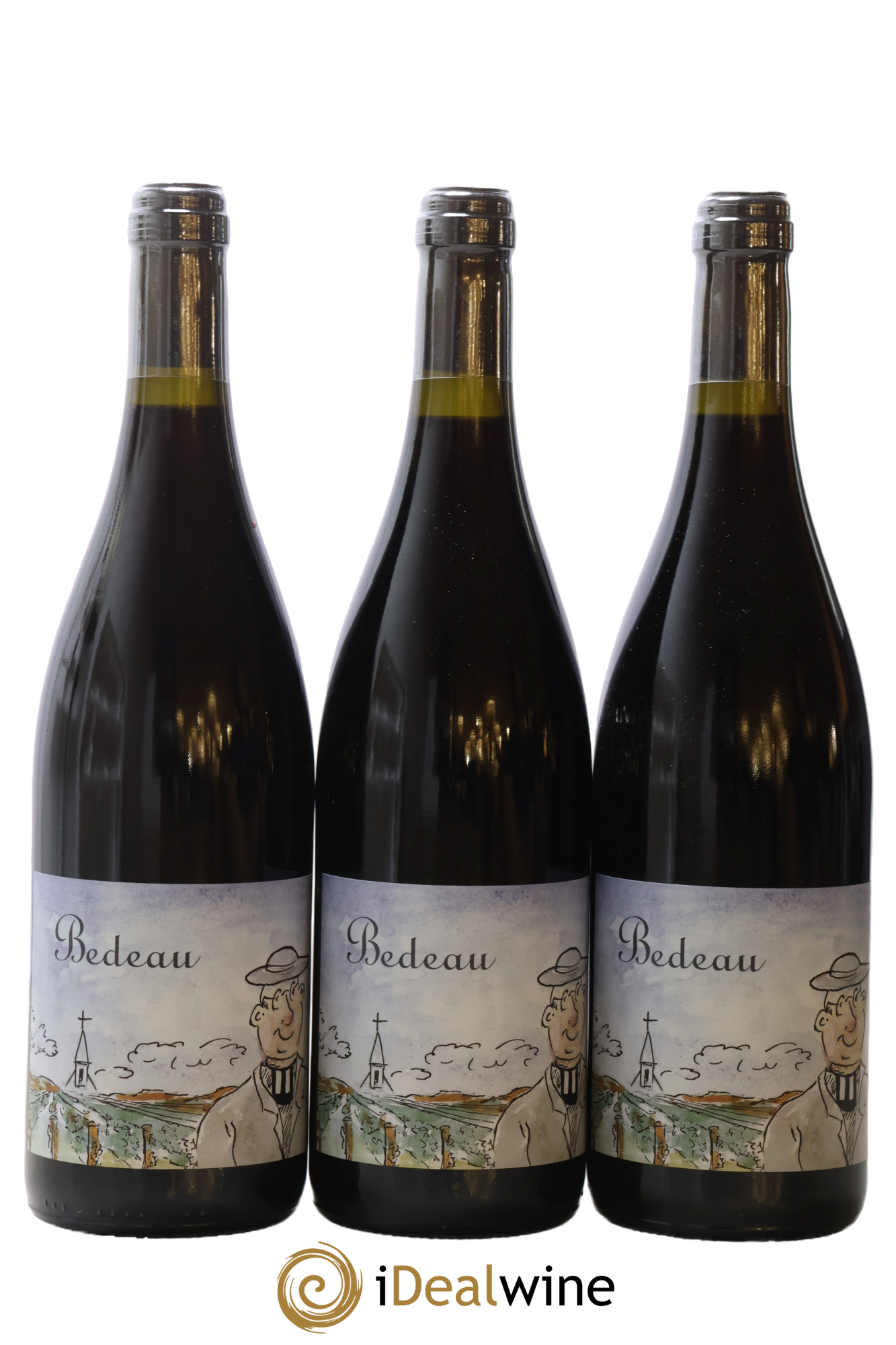 Bourgogne Bedeau Domaine de Chassorney - Frédéric Cossard 2015 - Lotto di 3 bottiglie - 0