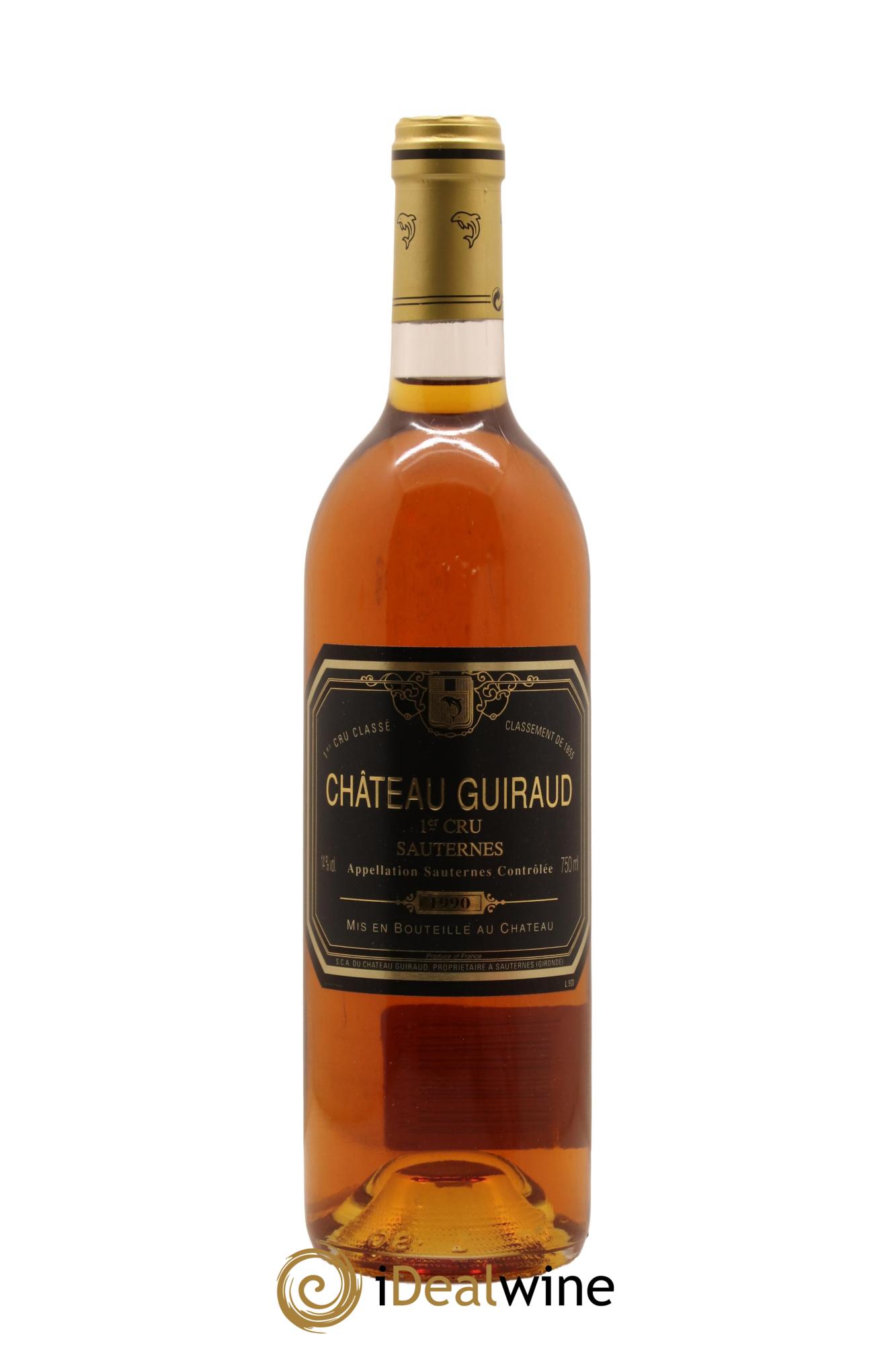 Château Guiraud 1er Grand Cru Classé 1990 - Lotto di 1 bottiglia - 0