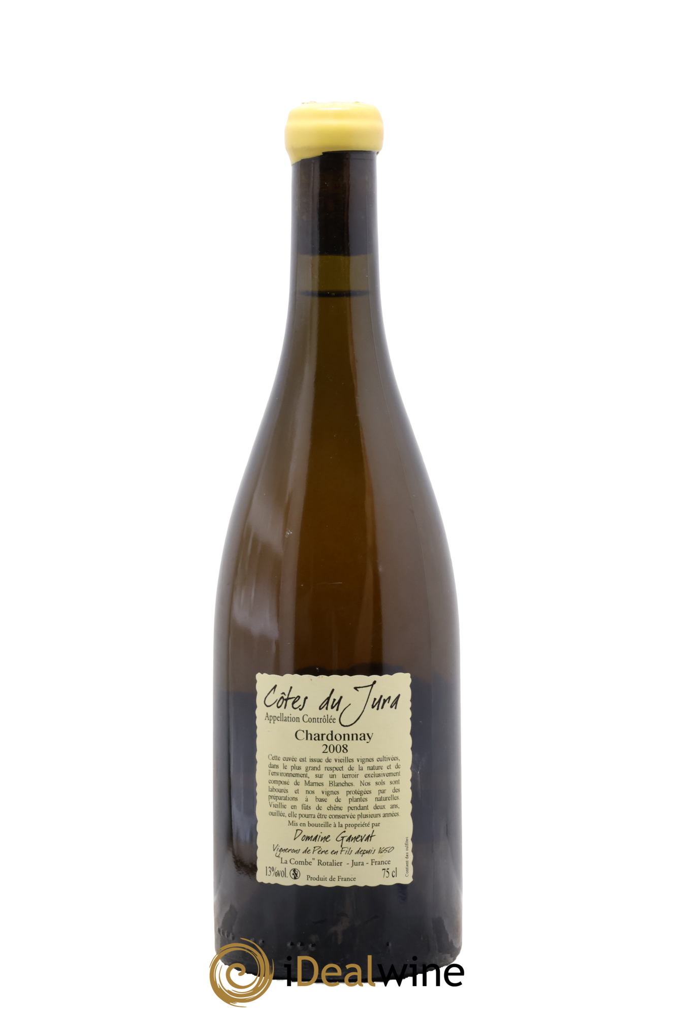 Côtes du Jura Les Grands Teppes Vieilles Vignes Jean-François Ganevat (Domaine) 2008 - Lot de 1 bouteille - 1