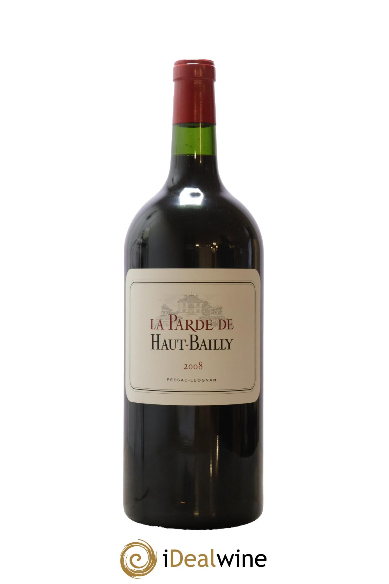 Haut Bailly II (Anciennement La Parde de Haut-Bailly) Second Vin 2008 - Lot de 1 double magnum - 0
