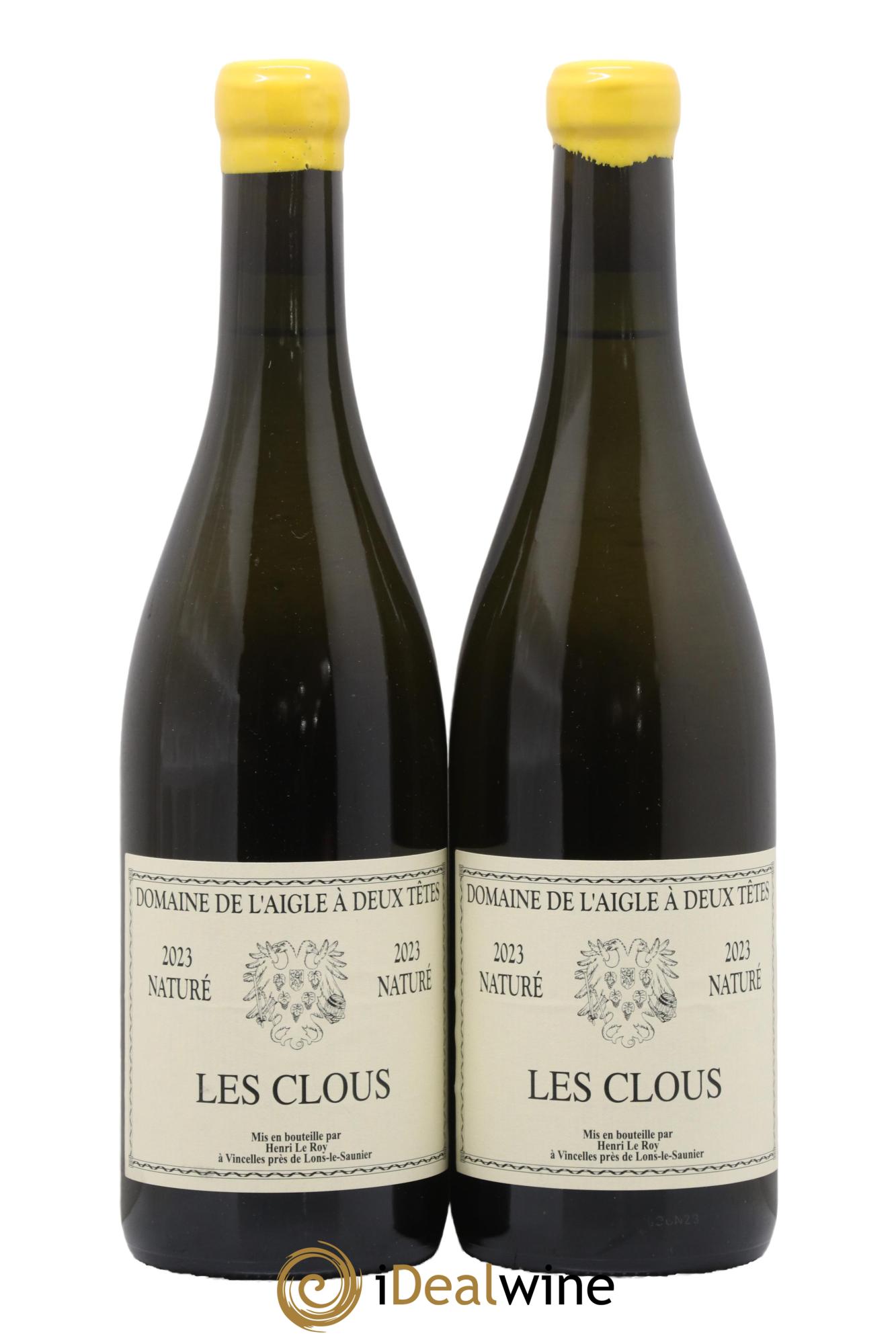 Côtes du Jura Naturé Les Clous Domaine De L'Aigle à Deux Têtes 2023 - Posten von 2 Flaschen - 0