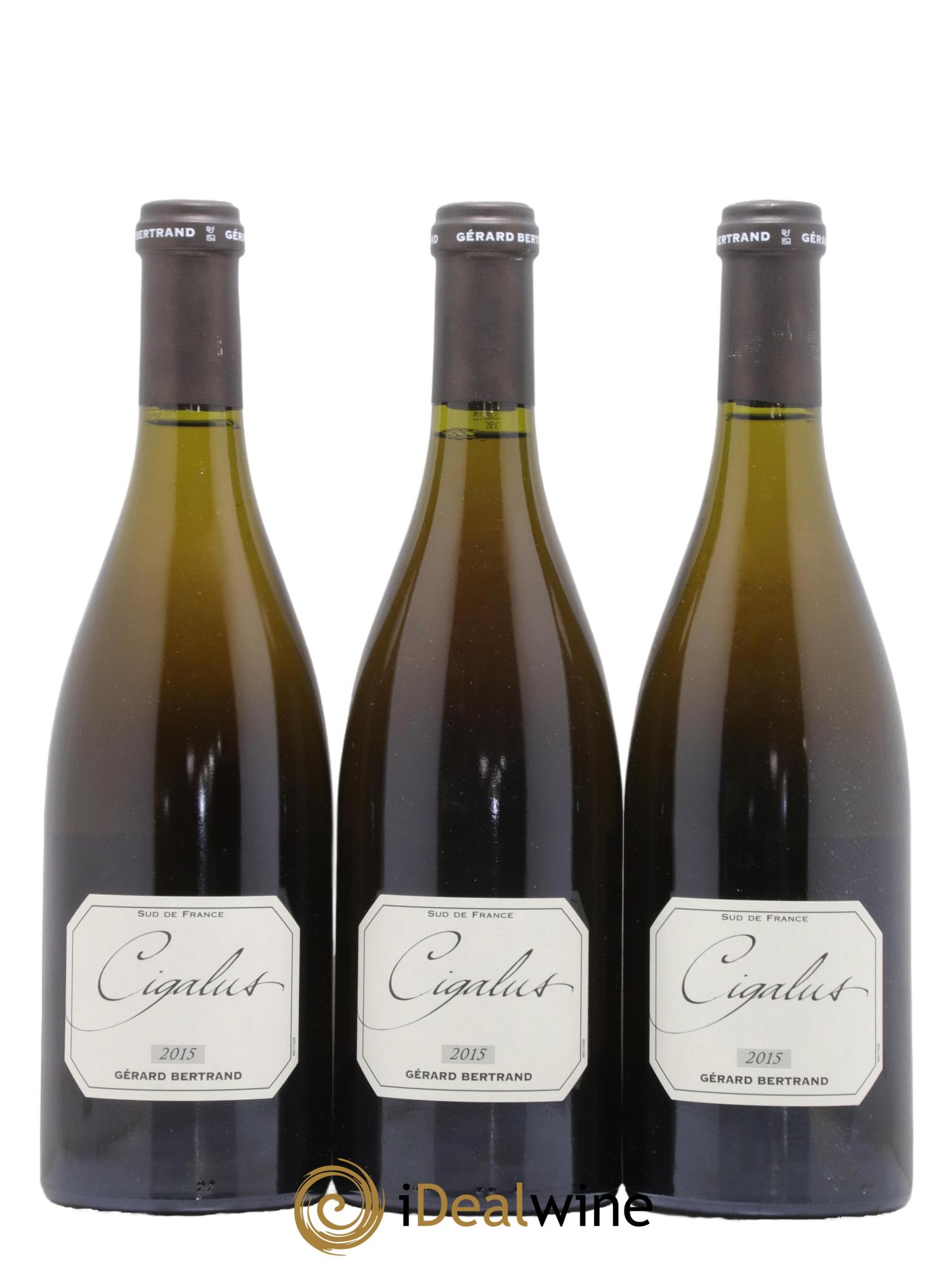 Divers IGP Aude Hauterive Cigalus 2015 - Lot de 3 bouteilles - 0