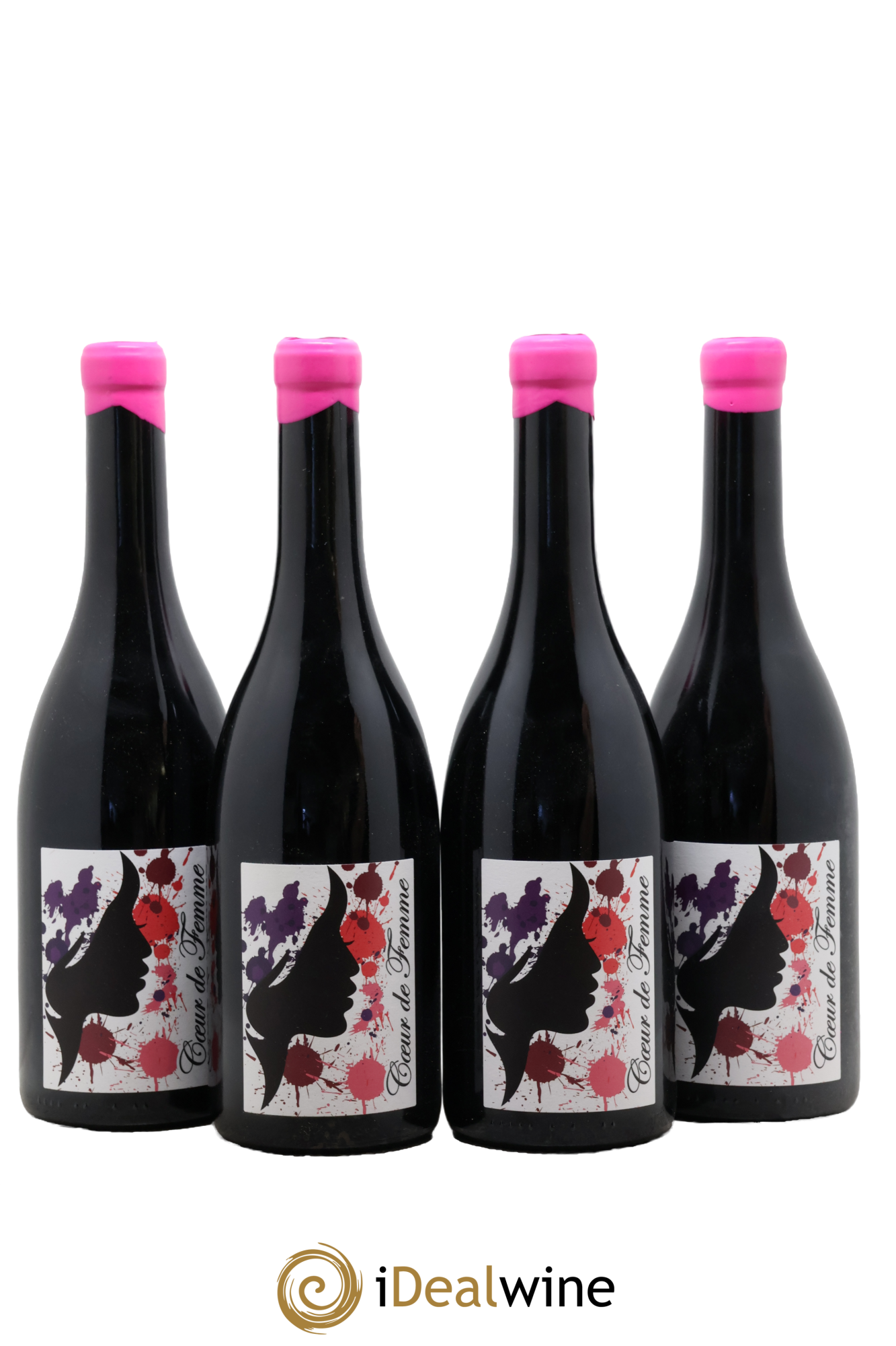 Bourgogne Cœur des Femmes Fougeray de Beauclair 2015 - Lot de 4 bouteilles - 0