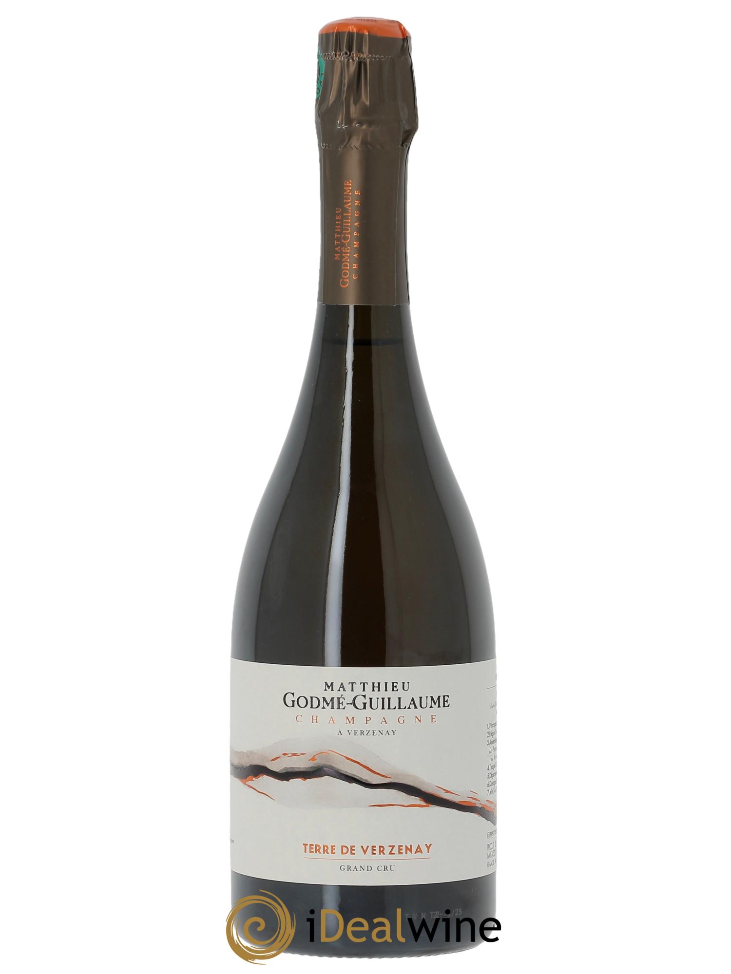 Terre de Verzenay - Grand Cru Matthieu Godmé-Guillaume - Lot de 1 bouteille - 0