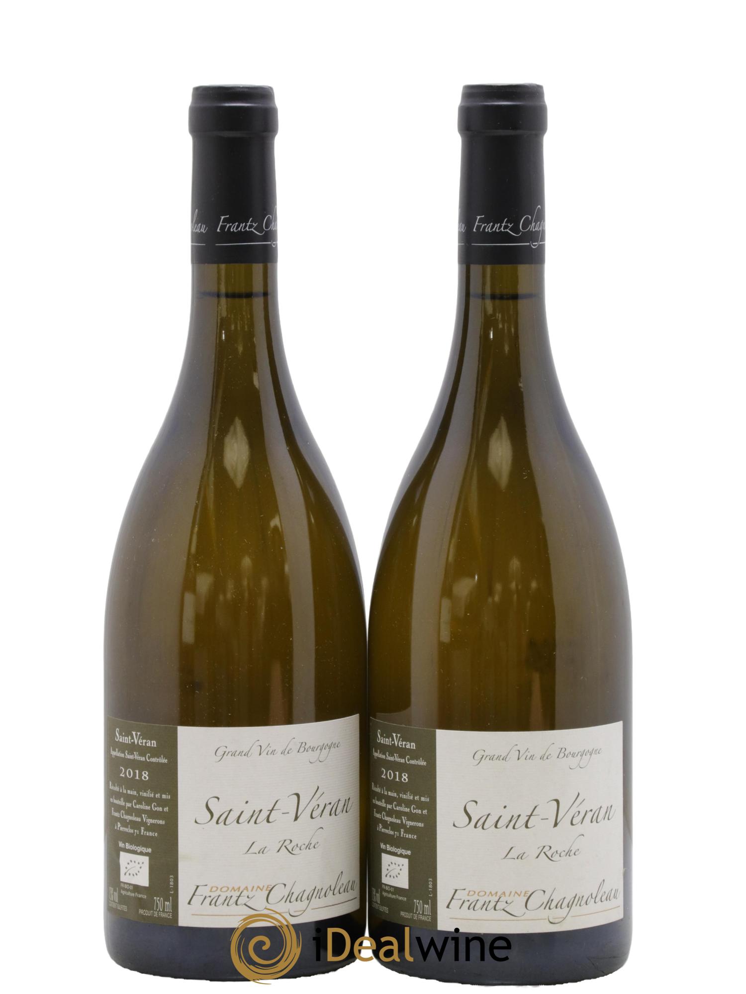 Saint-Véran La Roche Frantz Chagnoleau (Domaine) 2018 - Posten von 2 Flaschen - 0