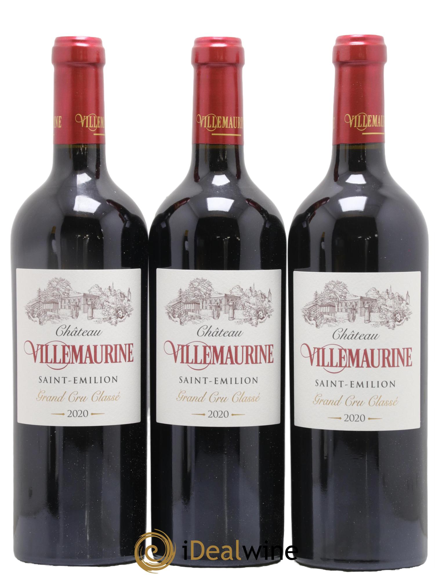 Château Villemaurine Grand Cru Classé 2020 - Lot de 6 bouteilles - 2