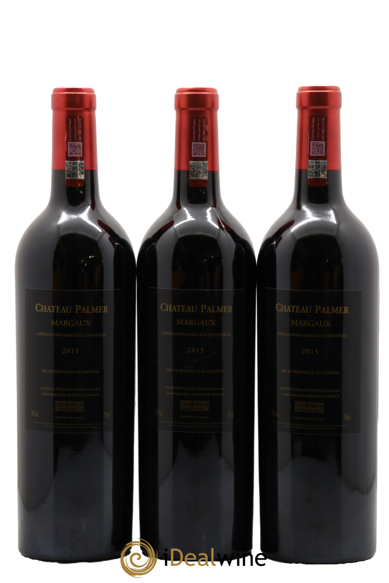 Château Palmer 3ème Grand Cru Classé 2015 - Posten von 6 Flaschen - 2