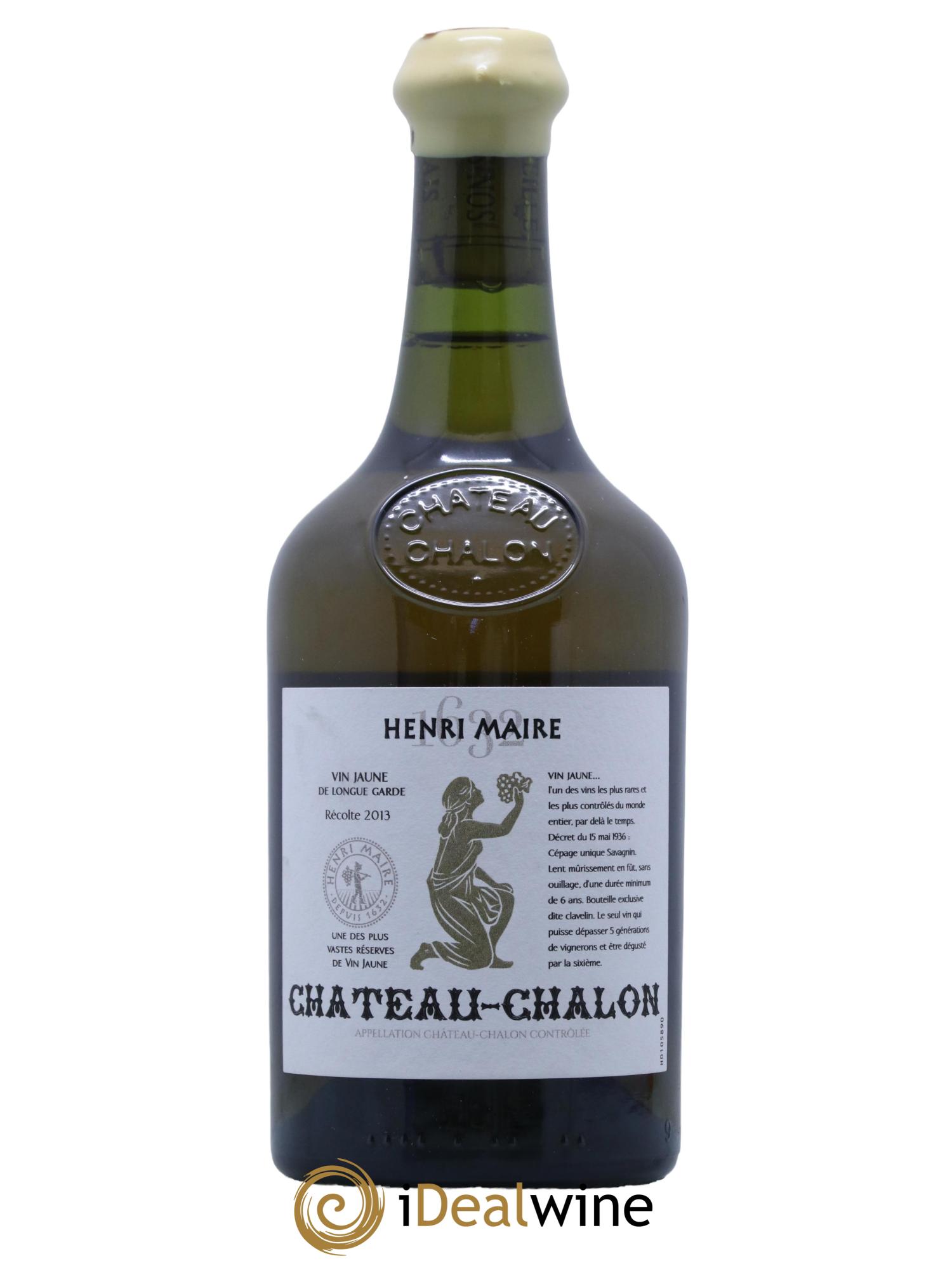 Château-Chalon Henri Maire 2013 - Lot de 1 bouteille - 0
