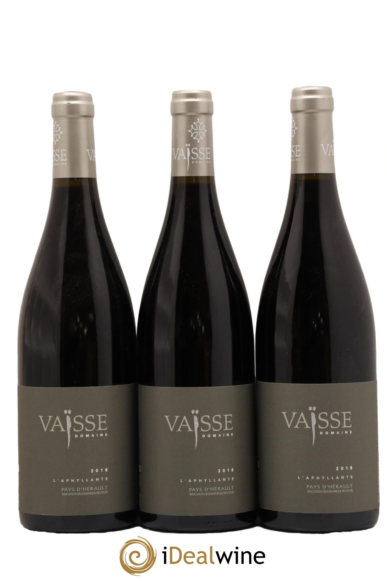 Terrasses du Larzac L'Aphyllante Vaisse (Domaine) 2018 - Lot de 3 bouteilles - 0