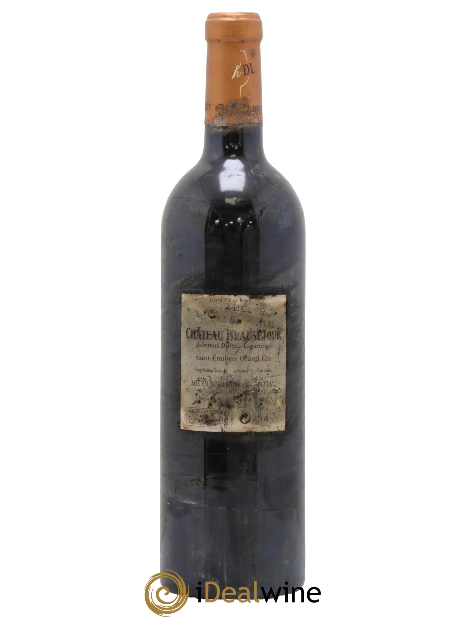 Château Beauséjour (Duffau-Lagarrosse) 1er Grand Cru Classé B 2010 - Lot of 1 bottle - 1