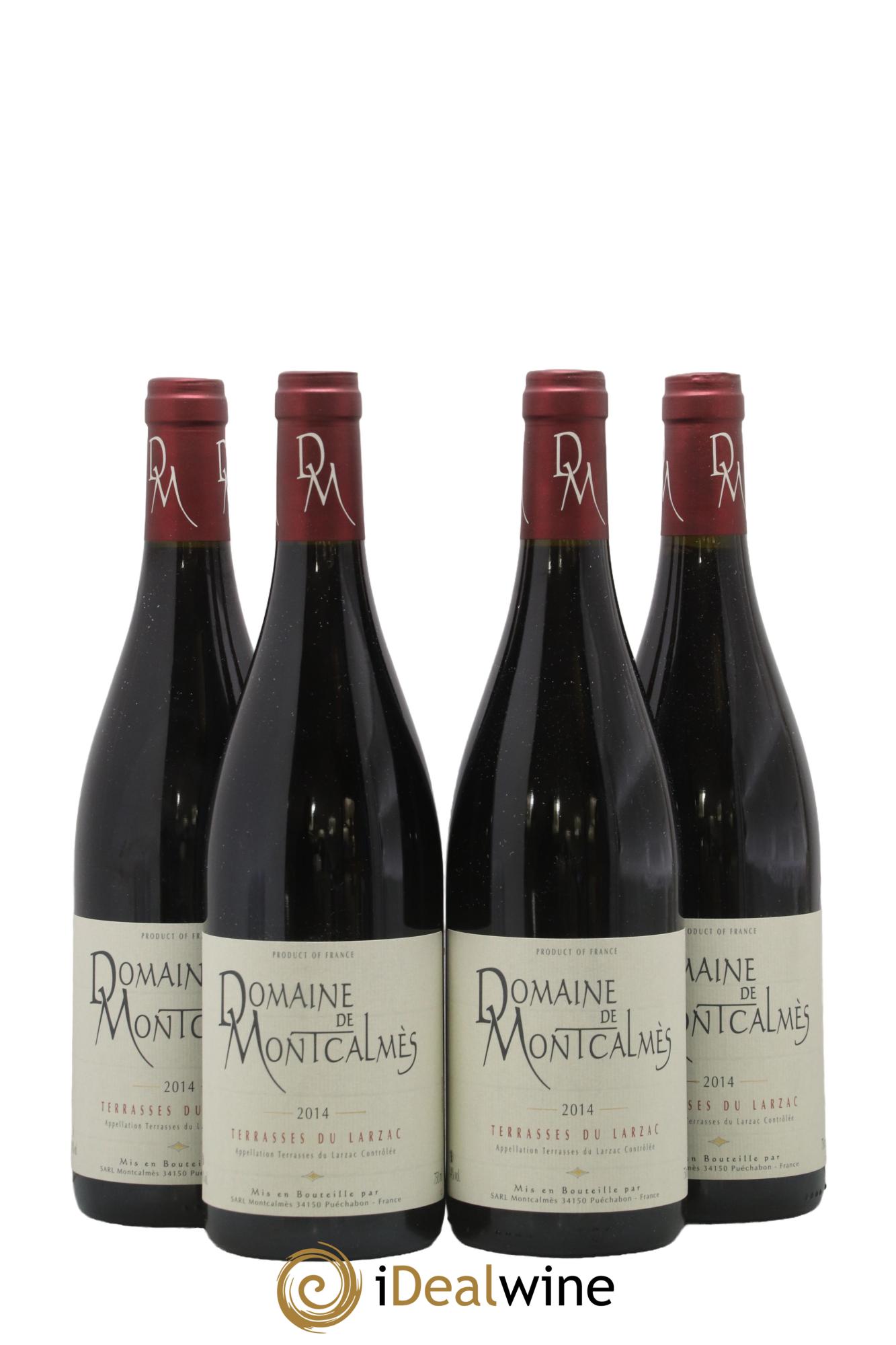 Coteaux du Languedoc Domaine de Montcalmès Frédéric Pourtalié 2014 - Lotto di 4 bottiglie - 0