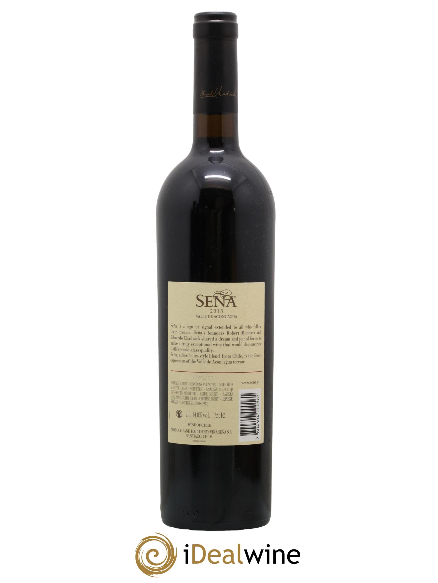 Chili Vina Sena Domaine Sena 2013 - Lot of 1 bottle - 1