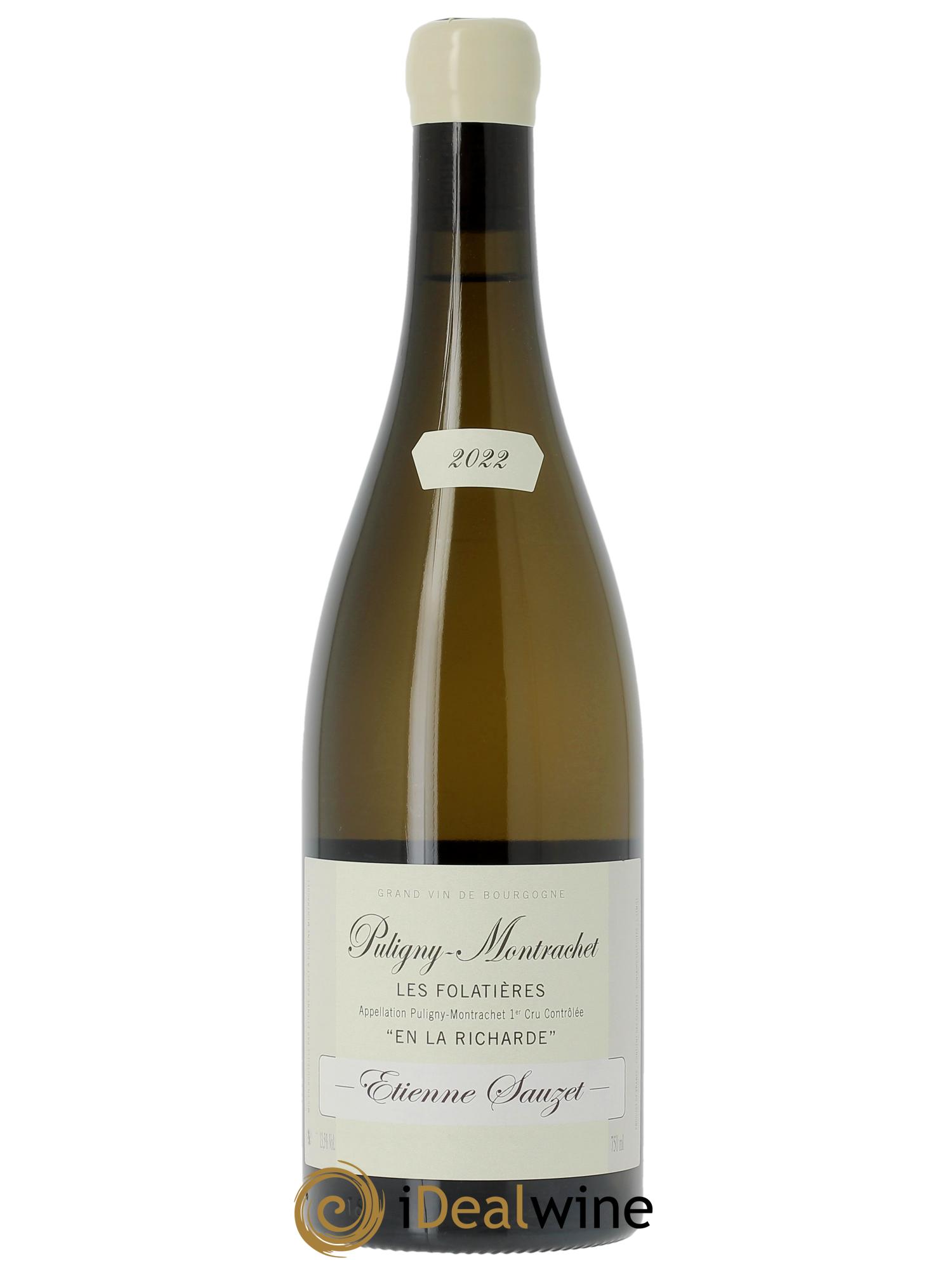 Puligny-Montrachet 1er Cru Les Folatières Etienne Sauzet  2022 - Lotto di 1 bottiglia - 0