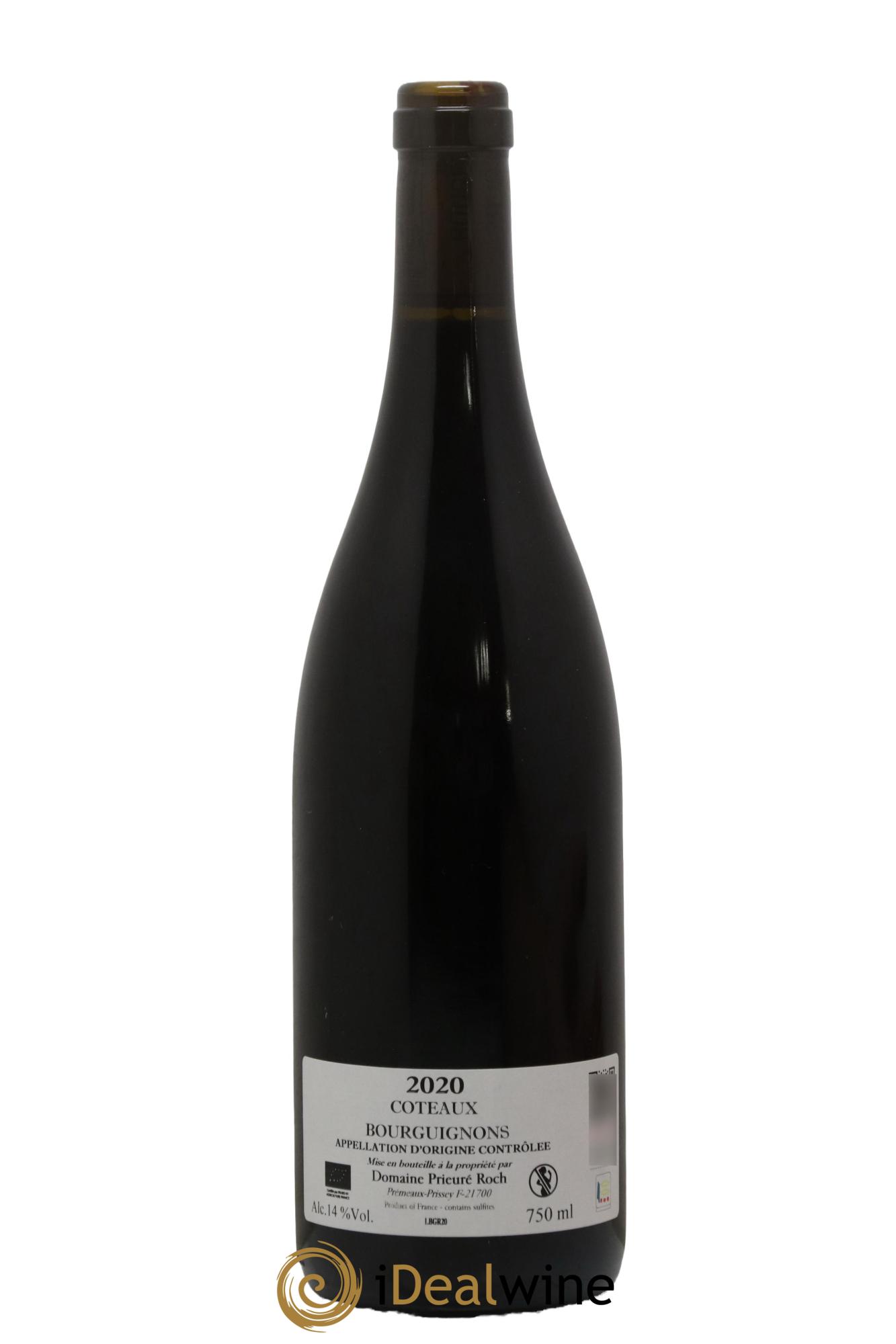 Côteaux Bourguignons Prieuré Roch 2020 - Lot de 1 bouteille - 1