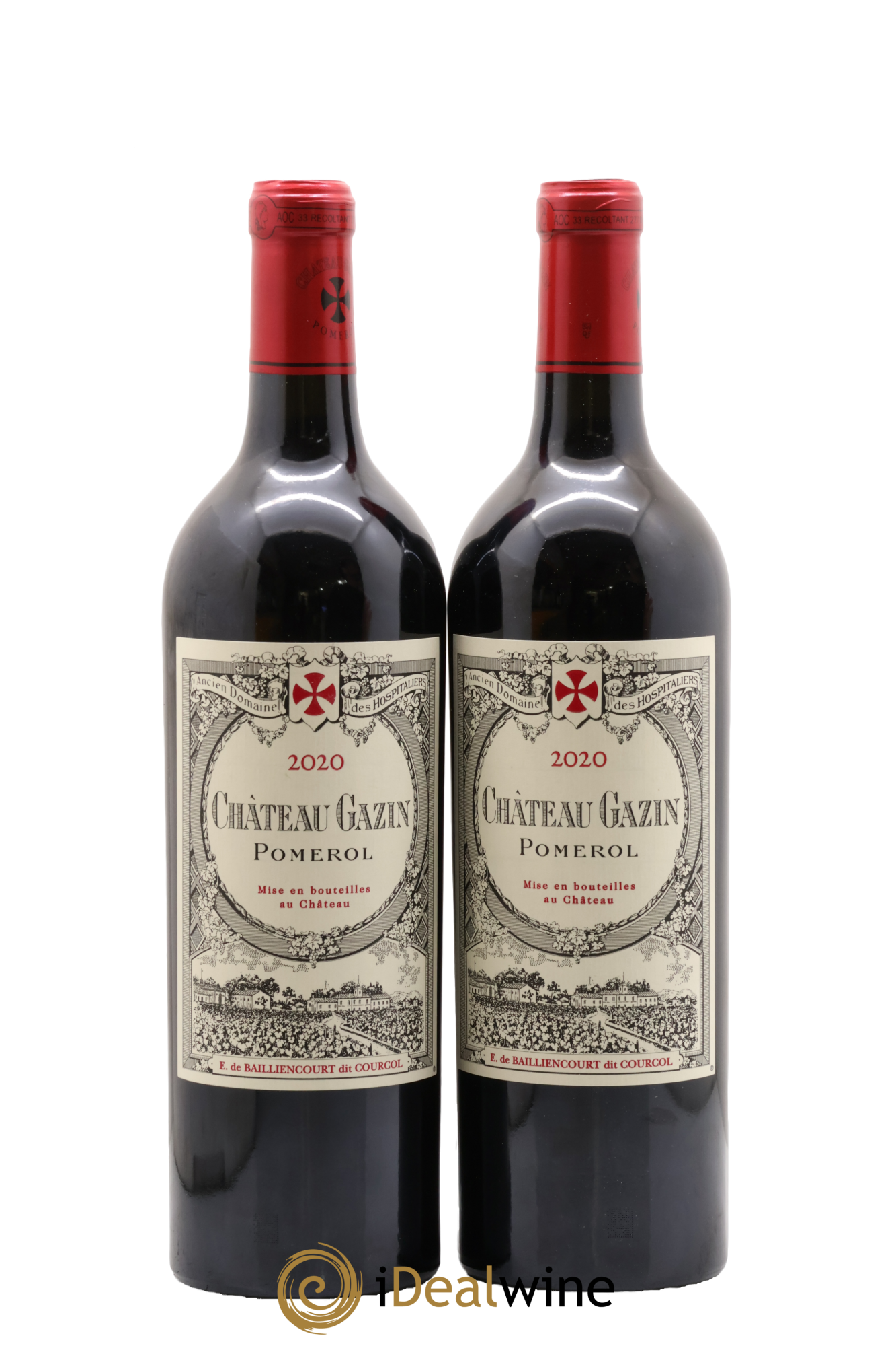 Château Gazin 2020 - Lot de 2 bouteilles - 0
