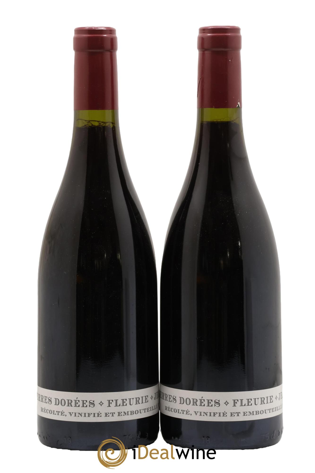 Fleurie Terres dorées - J-P. Brun (Domaine des) 2019 - Posten von 2 Flaschen - 0