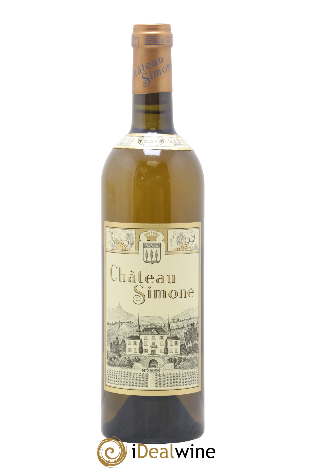 Palette Château Simone Famille Rougier 2022 - Lot de 1 bouteille - 0