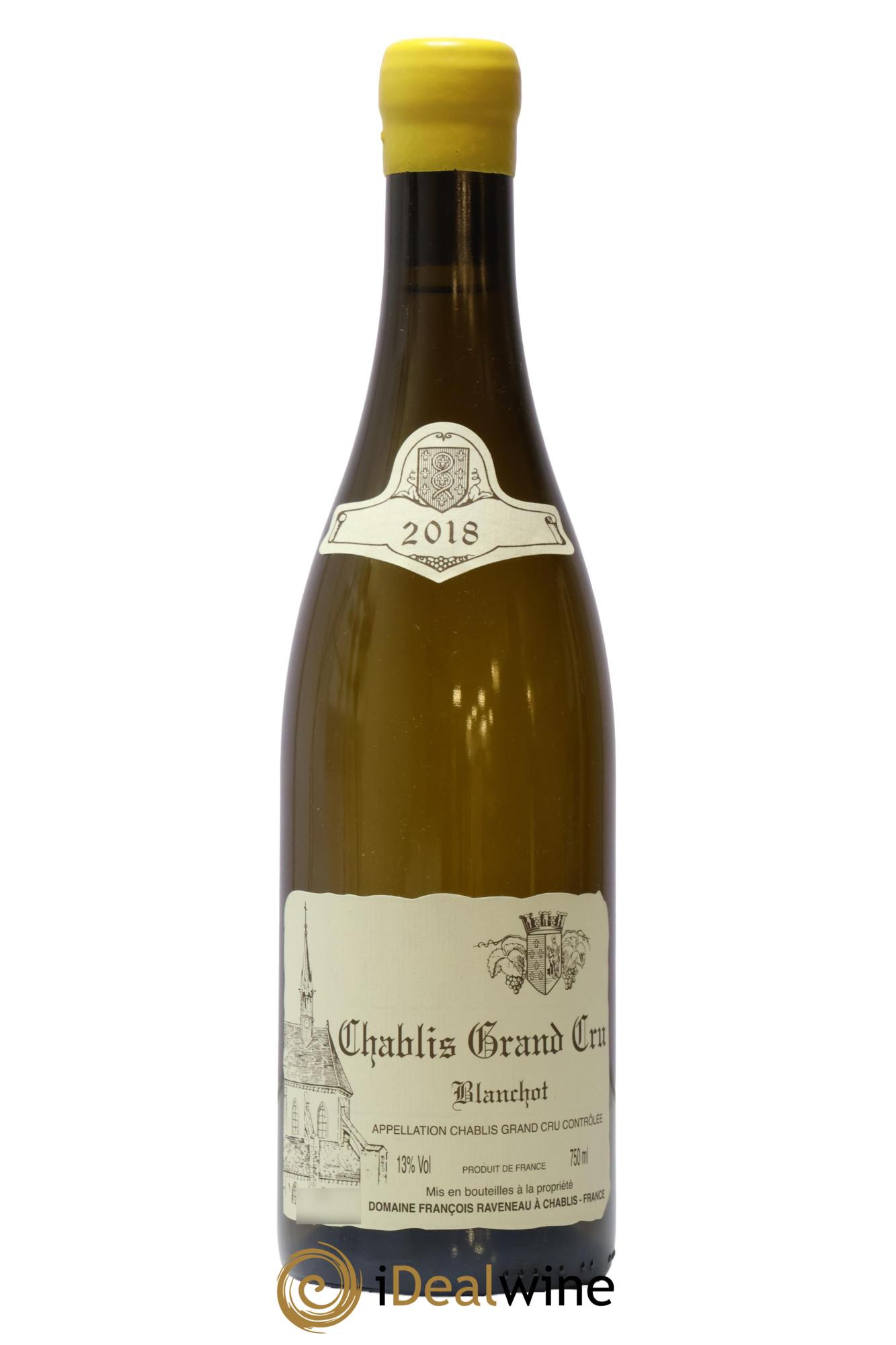 Chablis Grand Cru Blanchot Raveneau (Domaine) 2018 - Lot of 1 bottle - 0