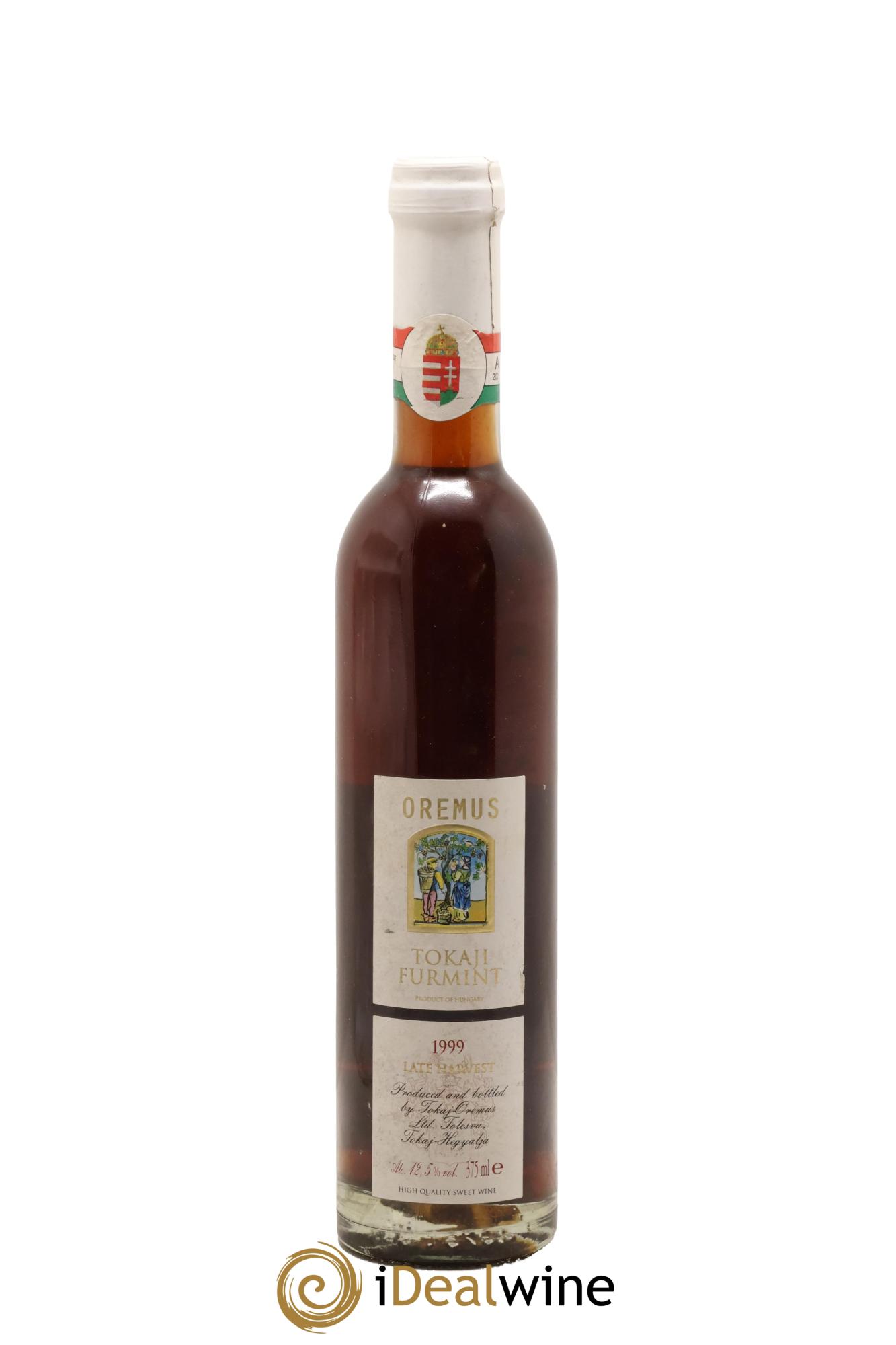 Tokaji Late Harvest Furmint Oremus 1999 - Posten von 1 Demi-Flasche - 0