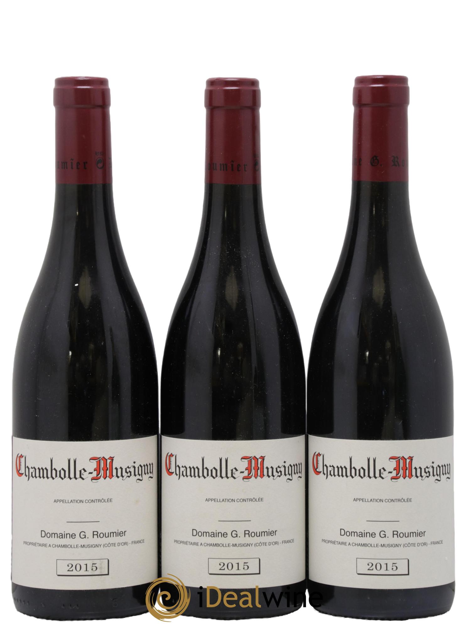 Chambolle-Musigny Georges Roumier (Domaine) 2015 - Lot de 3 bouteilles - 0