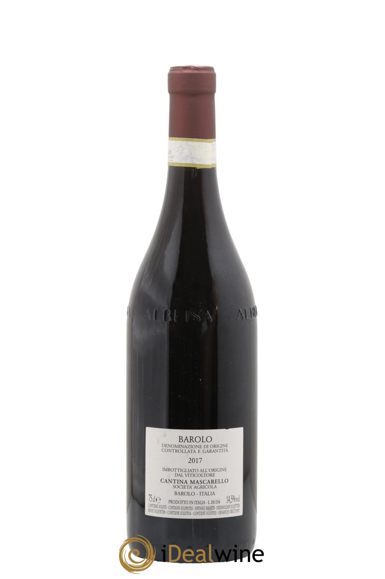 Barolo DOCG Bartolo Mascarello 2017 - Lot of 1 bottle - 1