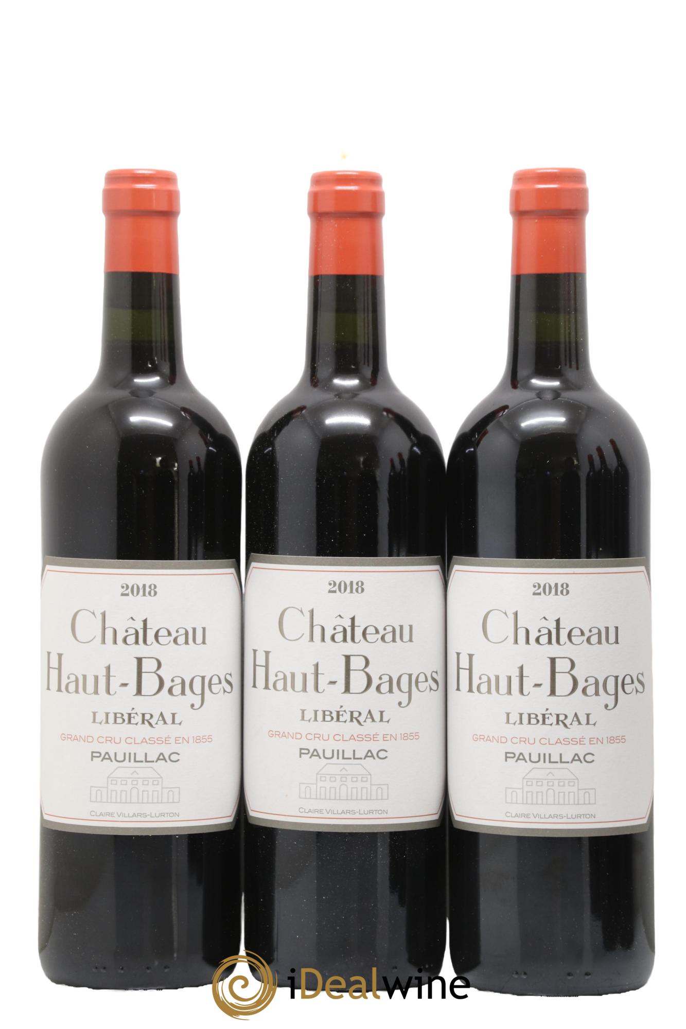 Château Haut Bages Libéral 5ème Grand Cru Classé 2018 - Lot of 6 bottles - 1