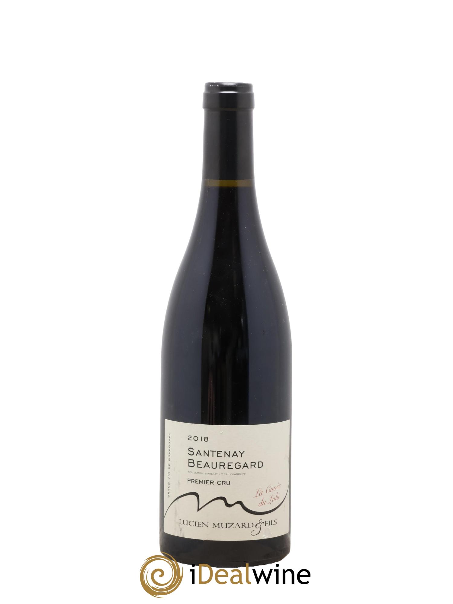 Santenay 1er Cru Beauregard La Cuvée Du Lulu Lucien Muzard 2018 - Lot de 1 bouteille - 0