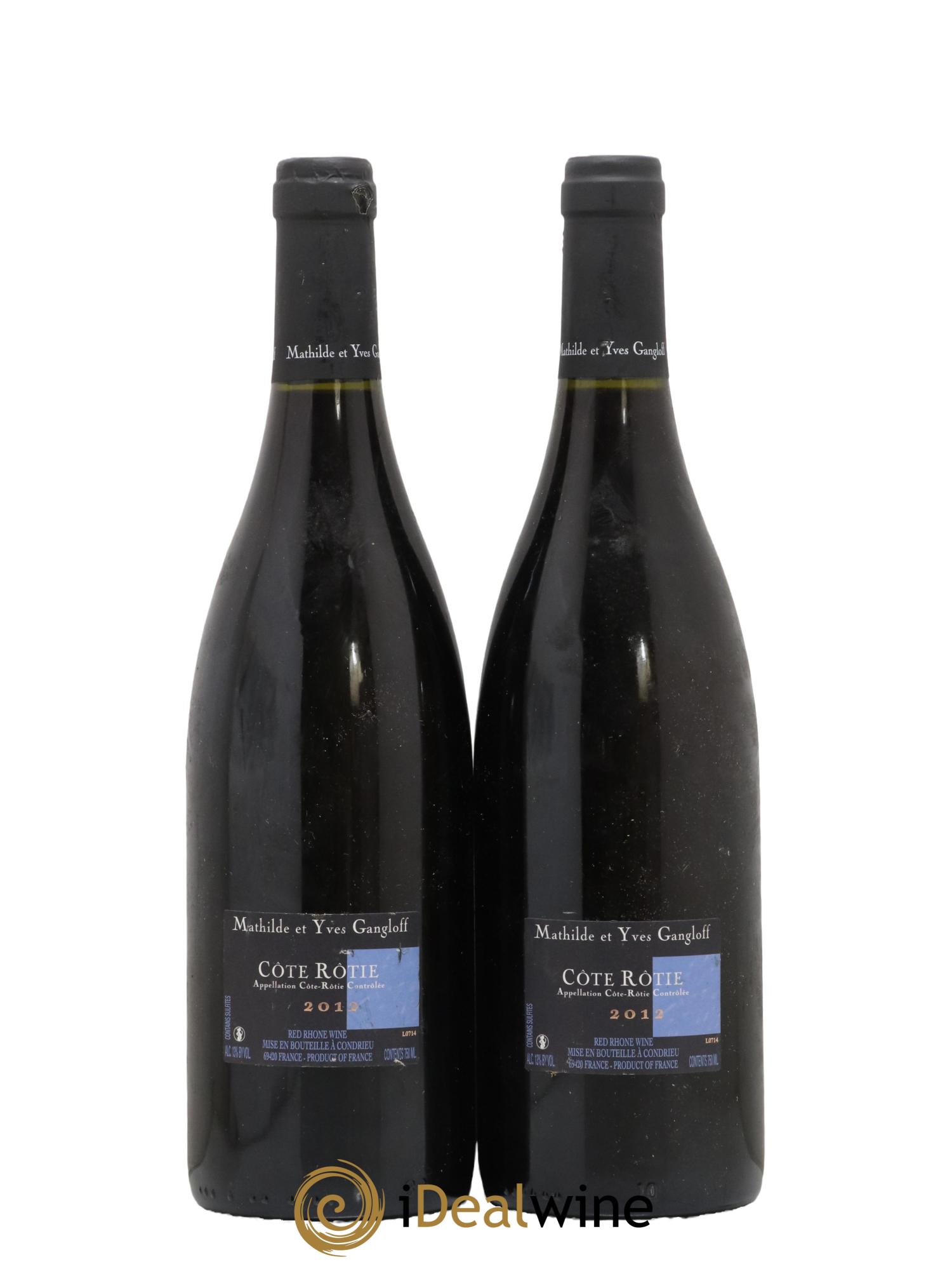 Côte-Rôtie La Barbarine Gangloff (Domaine) 2012 - Lot de 2 bouteilles - 1