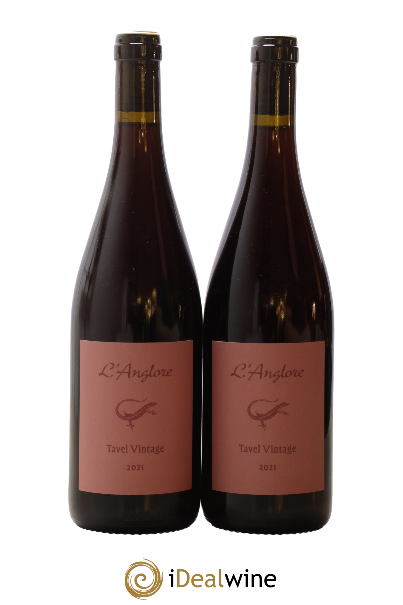 Tavel Vintage L'Anglore 2021 - Lot de 2 bouteilles - 0