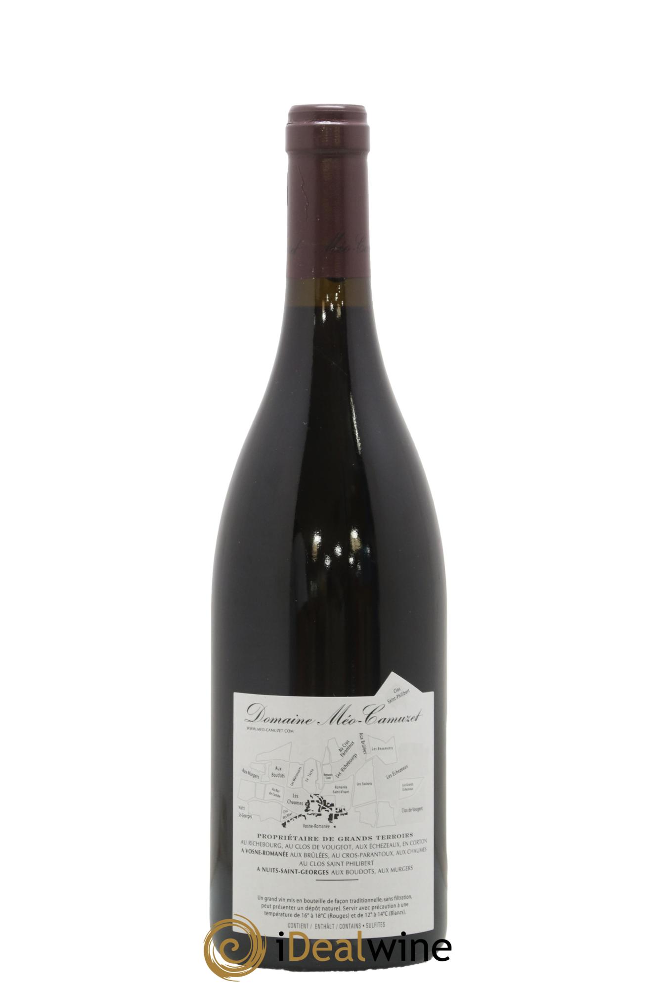 Corton Grand Cru Clos Rognet Méo-Camuzet (Domaine) 2012 - Lot de 1 bouteille - 1
