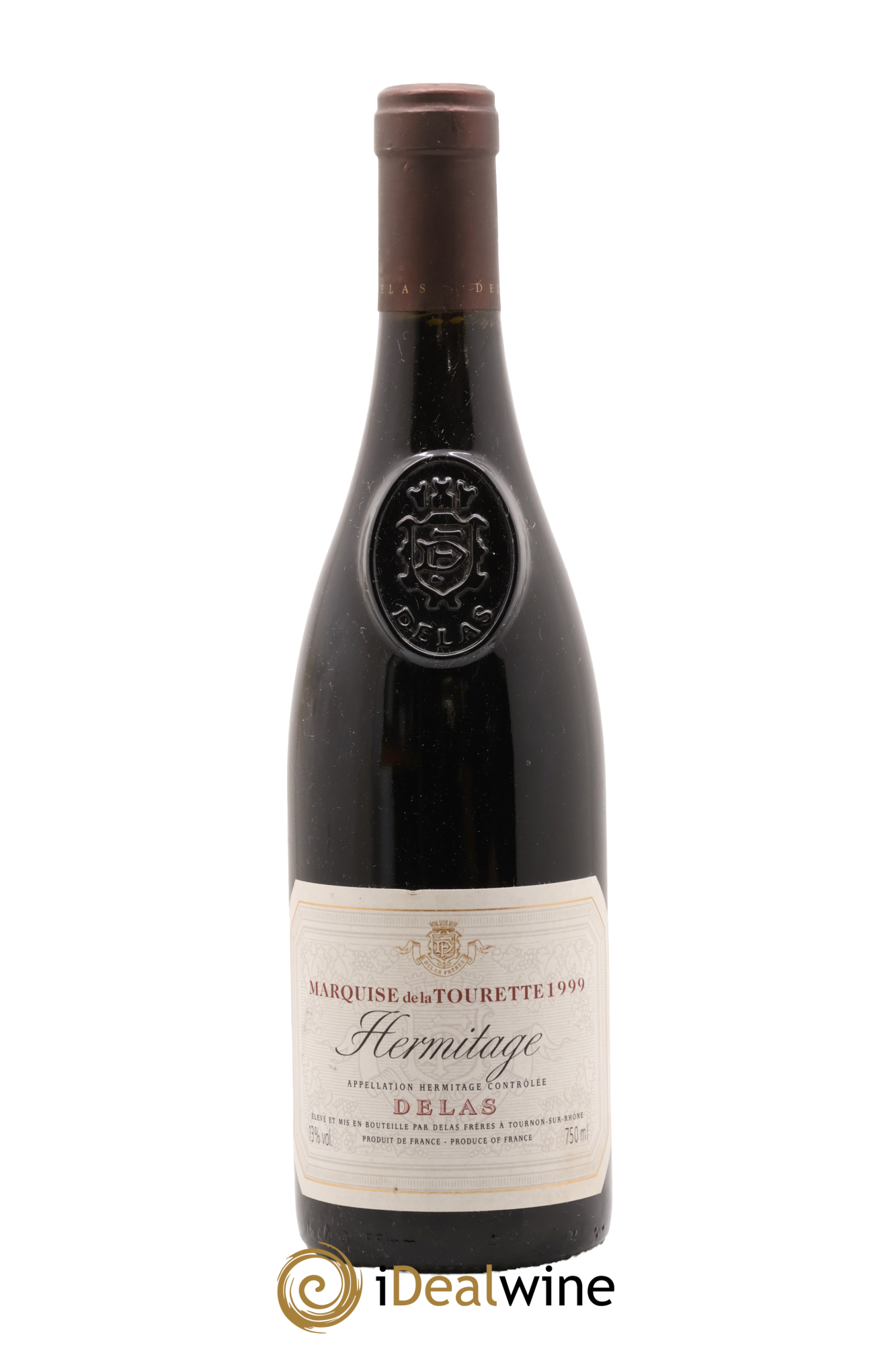 Hermitage Marquise de la Tourette Delas Frères 1999 - Lot de 1 bouteille - 0