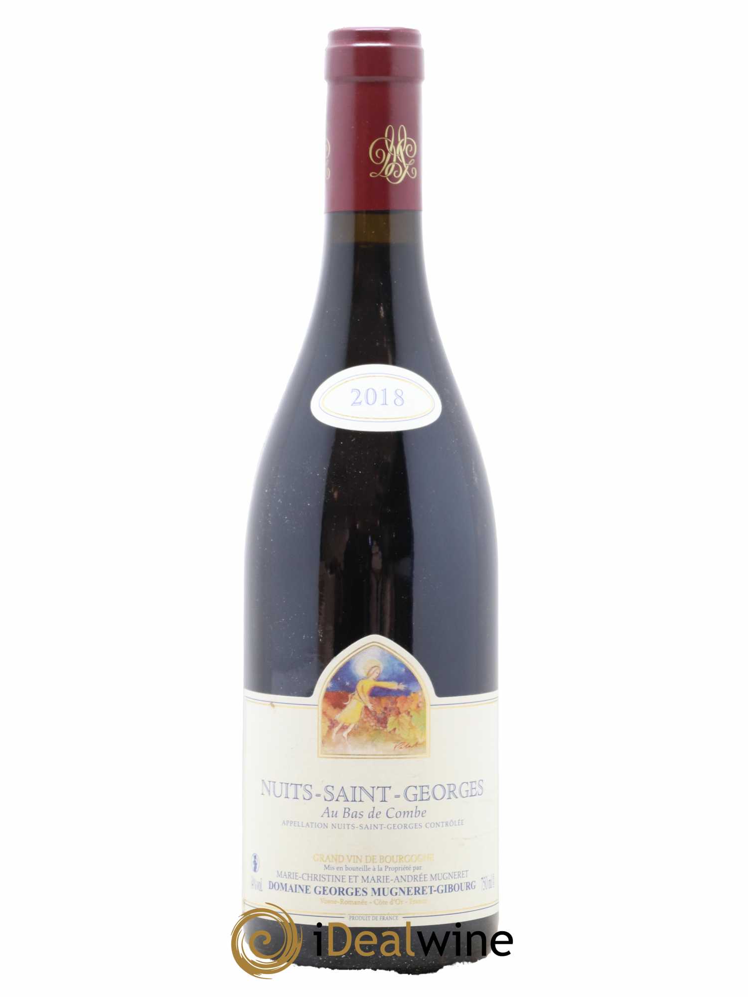 Nuits-Saint-Georges Au Bas de Combe Mugneret-Gibourg (Domaine) 2018 - Lot de 1 bouteille - 0