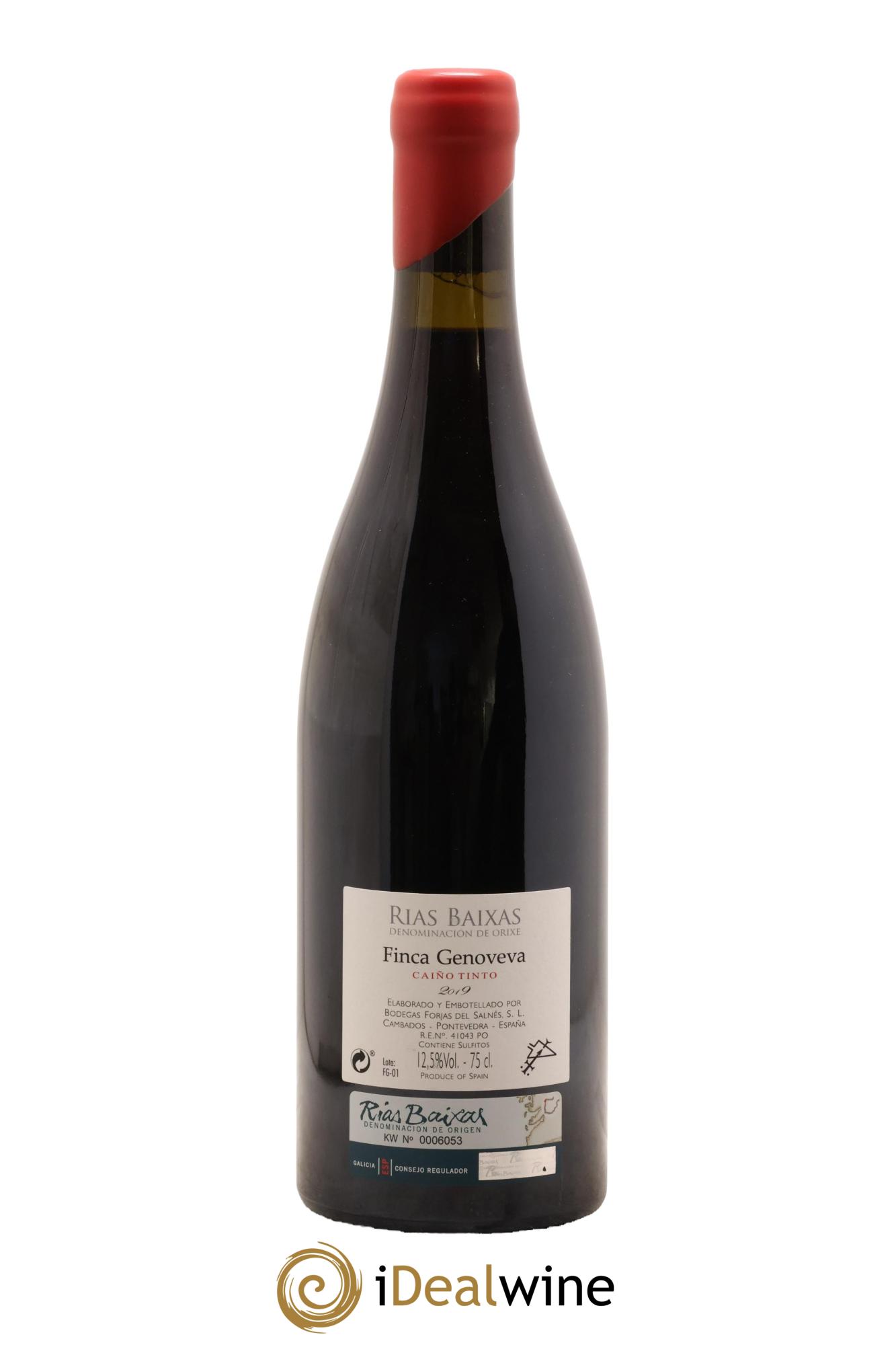 Espagne Rias Baixas Finca Genoveva Caino Forjas Del Salnes 2019 - Lot de 1 bouteille - 1