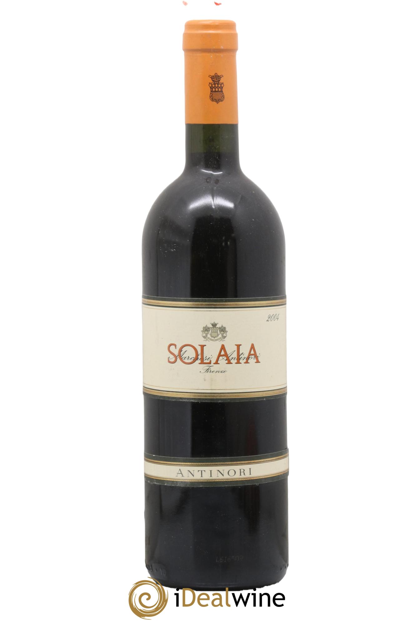 Toscana IGT Solaia Tenuta Tignanello - Marchesi Antinori 2004 - Lot of 1 bottle - 0