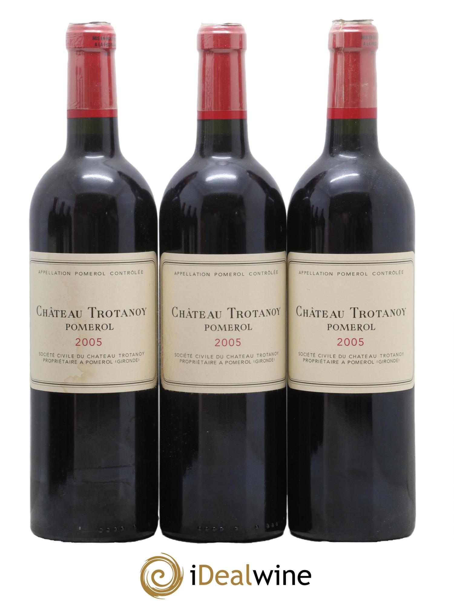 Château Trotanoy  2005 - Lot de 6 bouteilles - 1