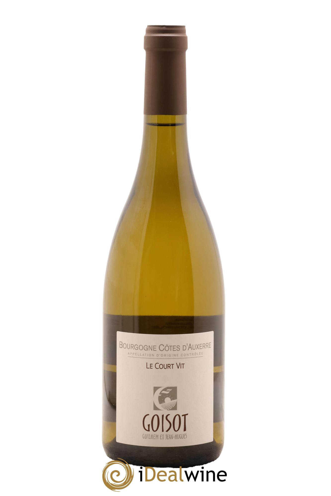 Bourgogne Côtes d'Auxerre Le Court Vit Goisot 2022 - Lot de 1 bouteille - 0