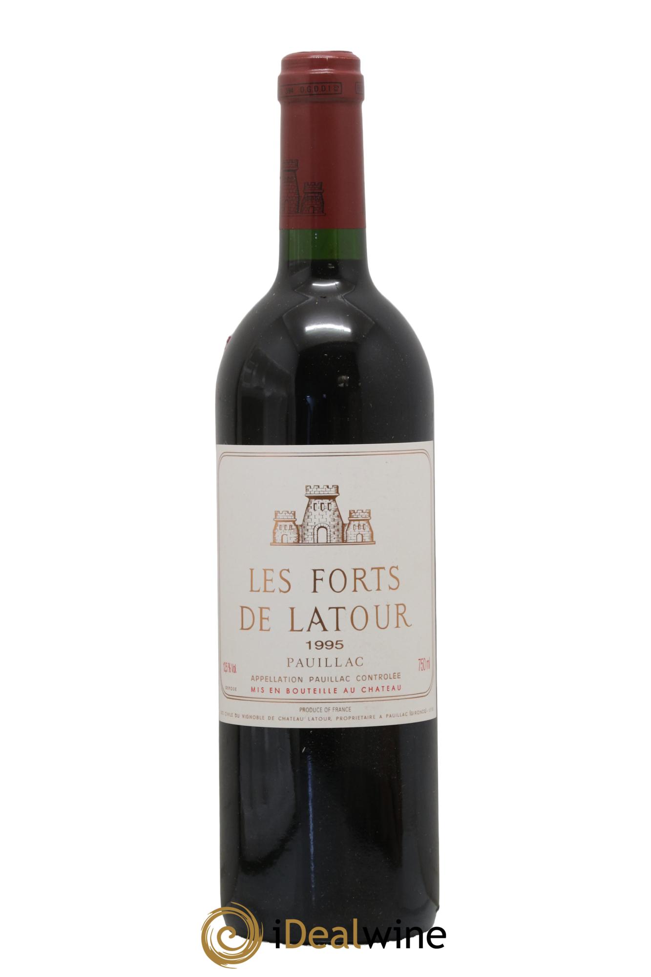 Les Forts de Latour Second Vin 1995 - Posten von 1 Flasche - 0
