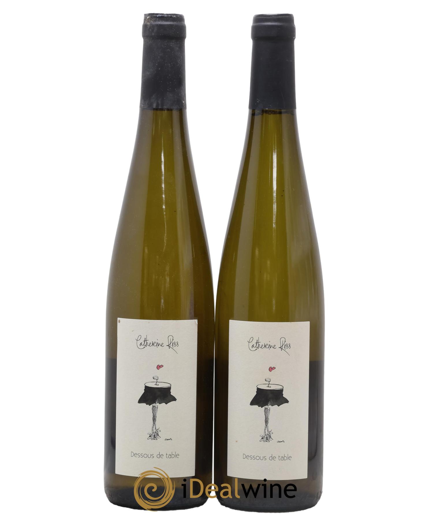 Alsace Dessous de Table Riss 2019 - Posten von 2 Flaschen - 0