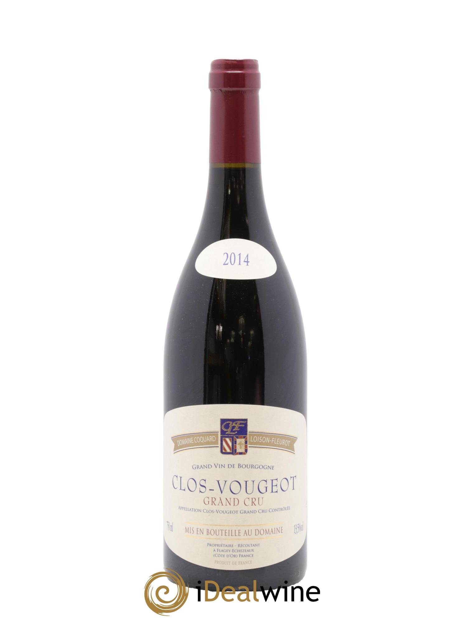 Clos de Vougeot Grand Cru Coquard Loison-Fleurot 2014 - Lotto di 1 bottiglia - 0