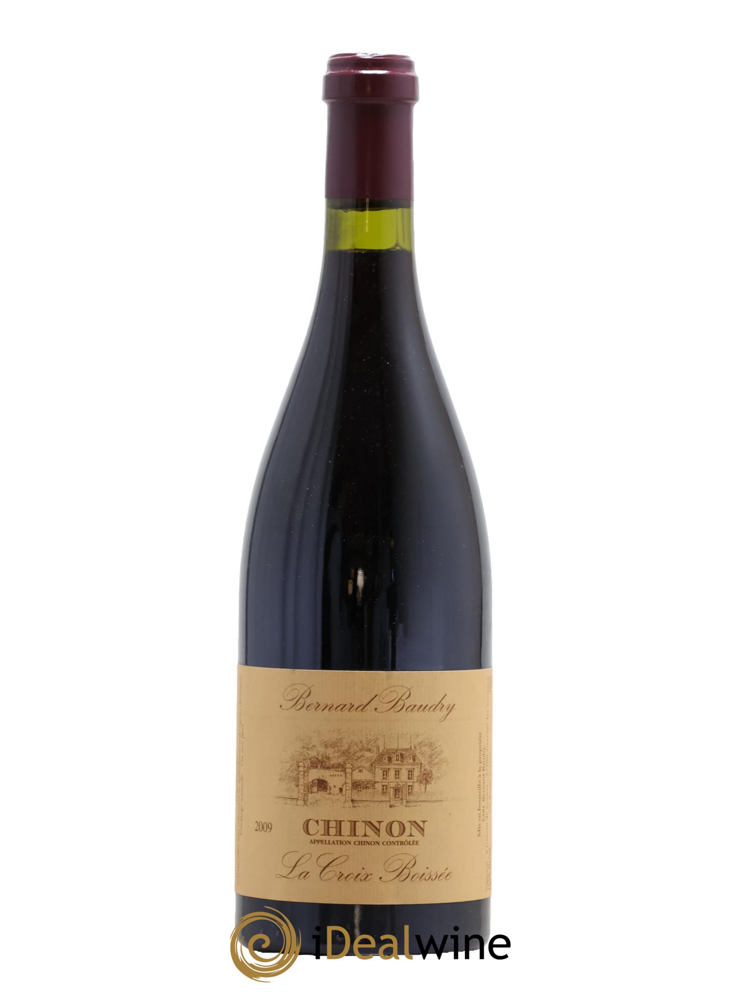 Chinon La Croix Boissée Bernard Baudry 2009 - Lot de 1 bouteille - 0