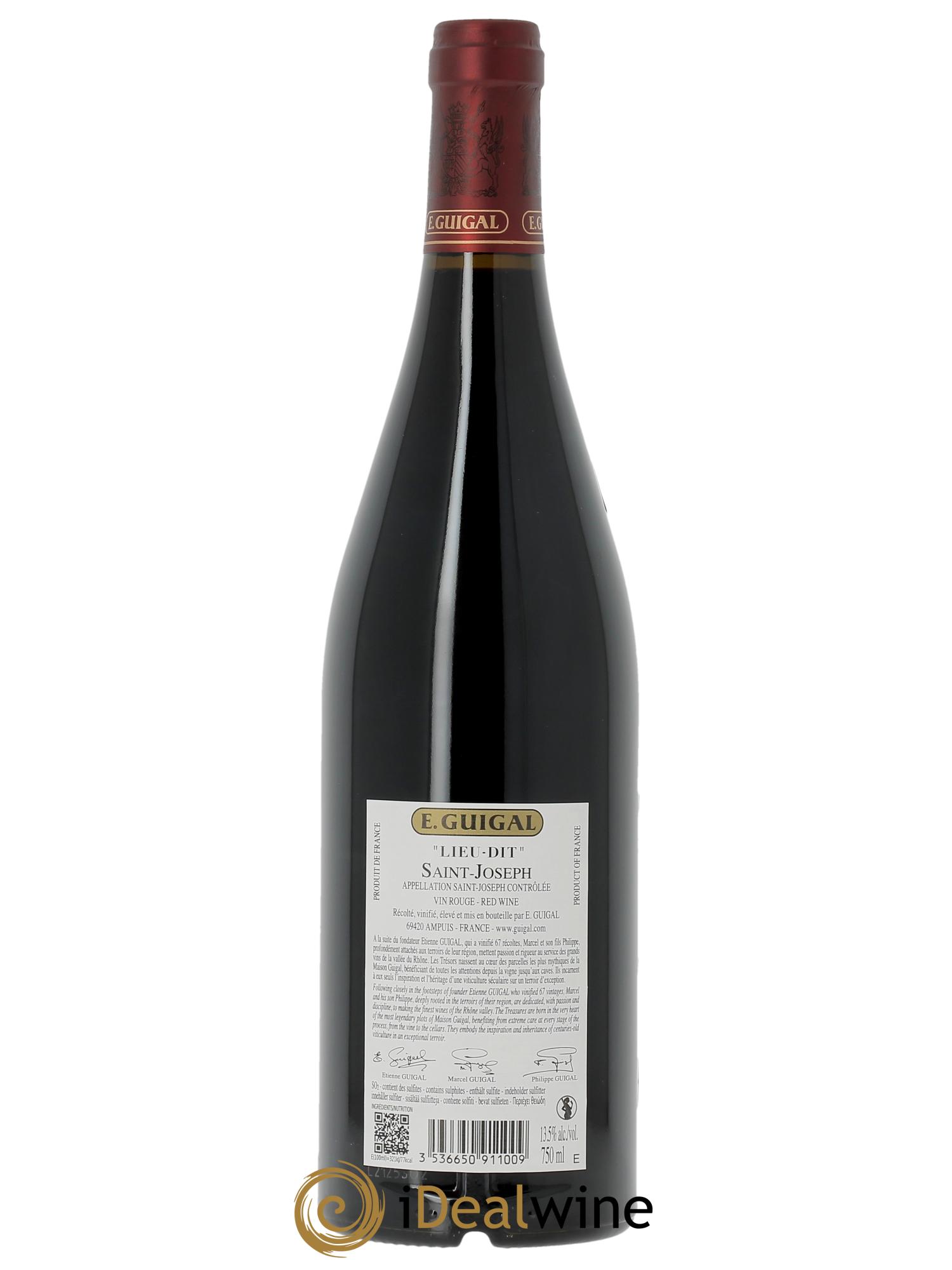 Saint-Joseph Lieu-dit Saint-Joseph Guigal  2023 - Lot de 1 bouteille - 1