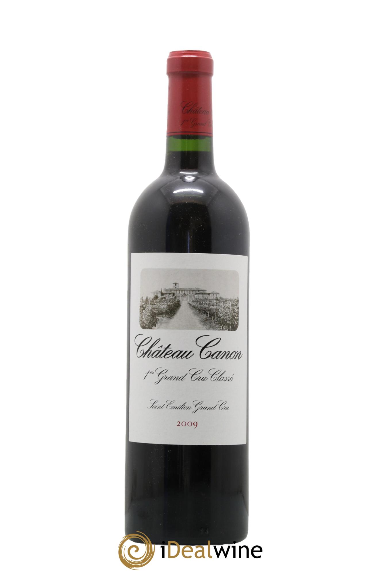 Château Canon 1er Grand Cru Classé B 2009 - Lot de 1 bouteille - 0