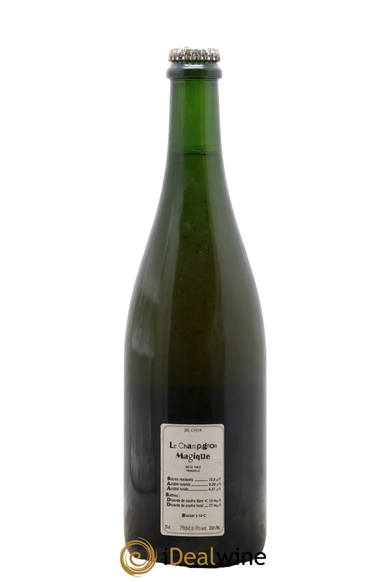 Vin de France Champignon Magique Pierre Beauger 2004 - Lot de 1 bouteille - 1