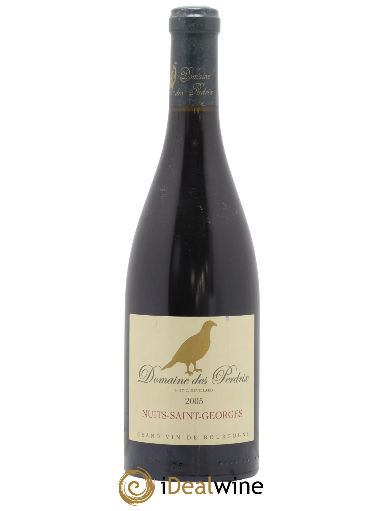 Nuits-Saint-Georges Perdrix (Domaine des) 2005 - Lot de 1 bouteille - 0