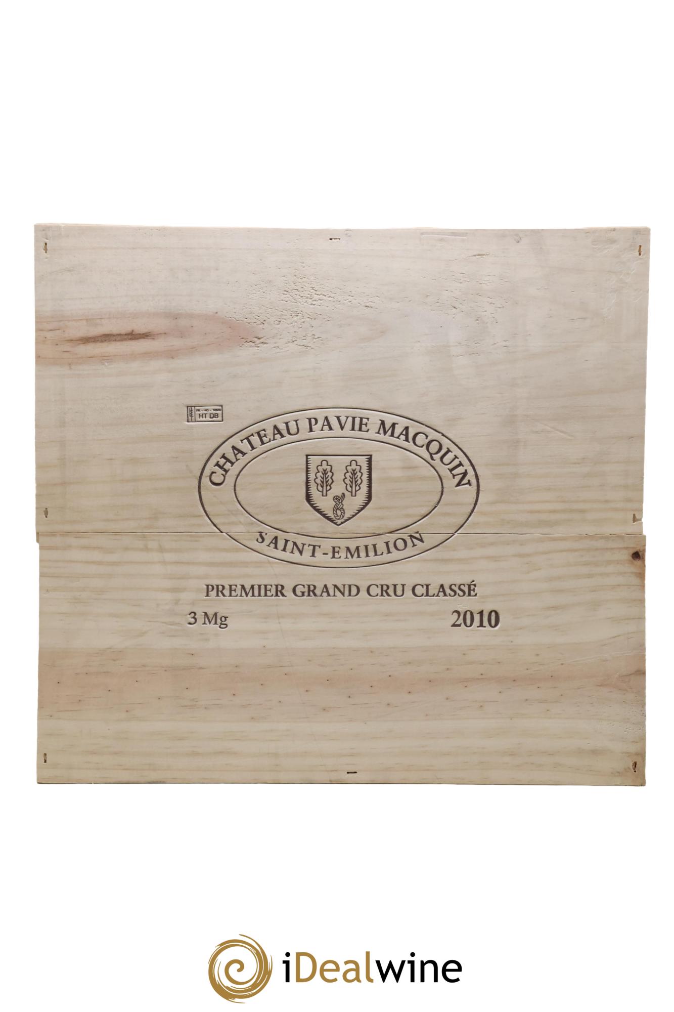 Château Pavie Macquin 1er Grand Cru Classé B 2010 - Lotto di 3 magnum - 1