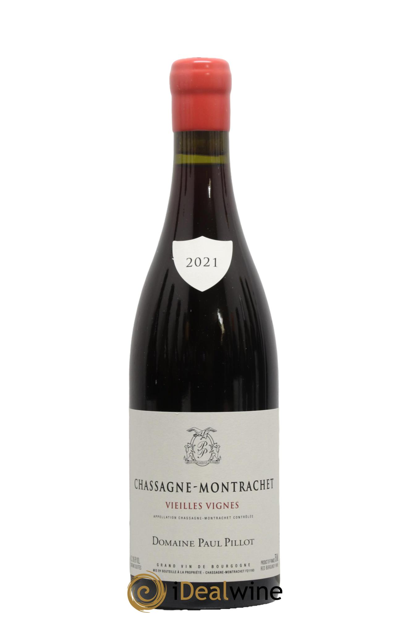 Chassagne-Montrachet Vieilles Vignes Paul Pillot (Domaine) 2021 - Lot de 1 bouteille - 0
