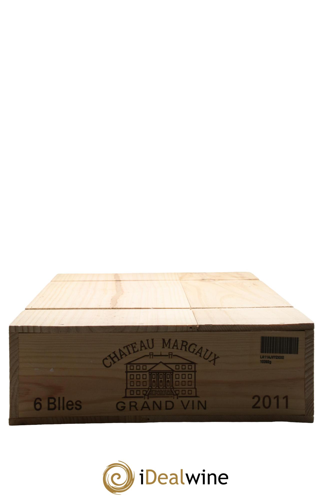 Château Margaux 1er Grand Cru Classé 2011 - Lotto di 6 bottiglie - 6