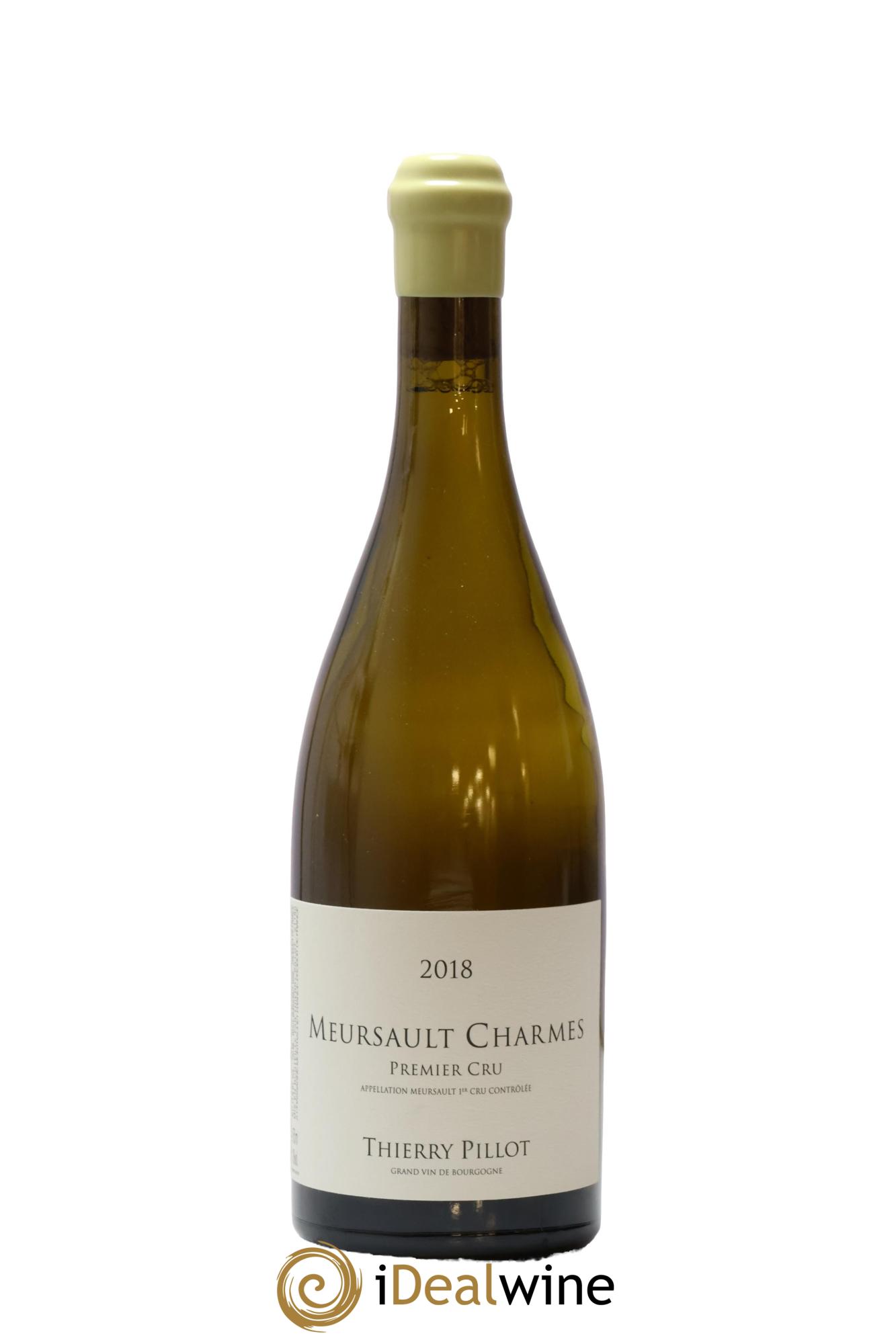 Meursault 1er Cru Charmes Thierry Pillot 2018 - Lot de 1 bouteille - 0